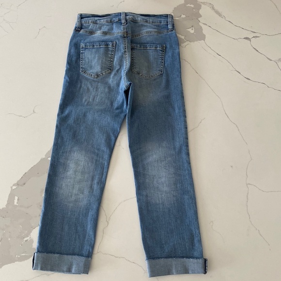 Suko High-Rise, 5 Pocket, Cuffed, Crop Jeans - Picture 4 of 11